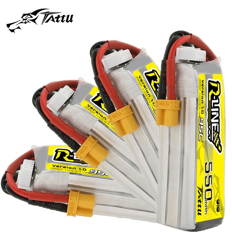 Drone Battery 4S - Bateria Lipo TATTU R-LINE 1.0 550mAh