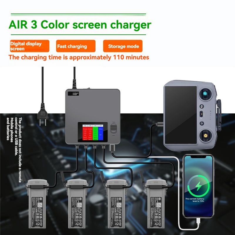 Bateria Digital Clássica 6 em  - Drone Battery 3S avaliação e preço