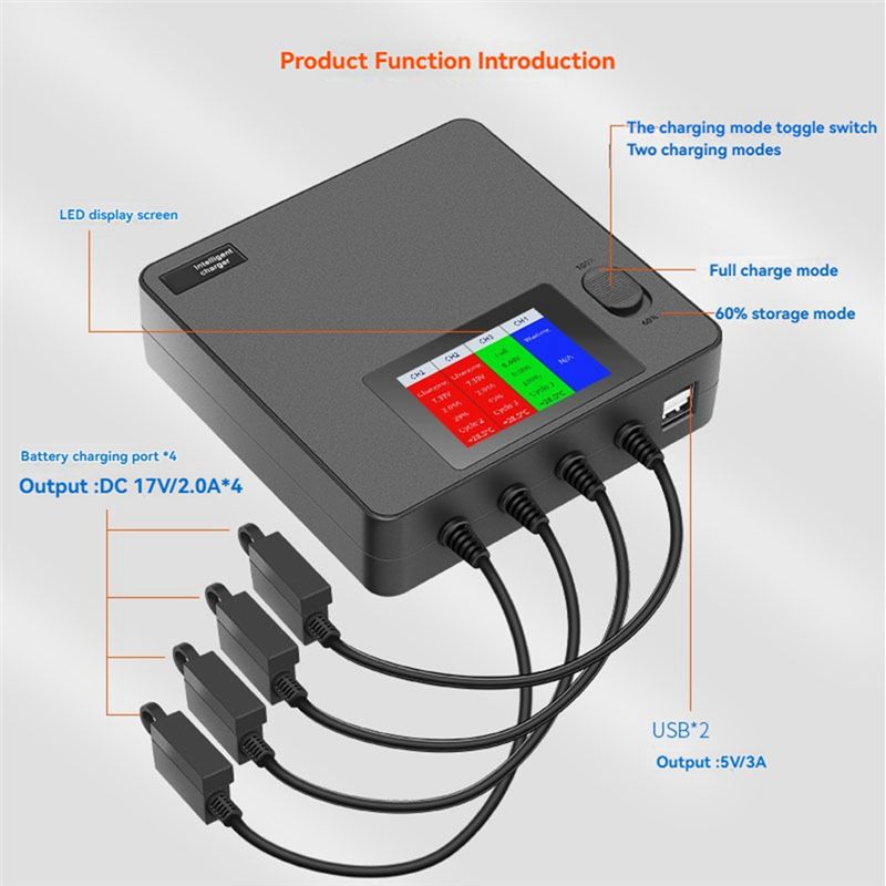 Bateria Digital Clássica 6 em  - Drone Battery 3S avaliação e preço